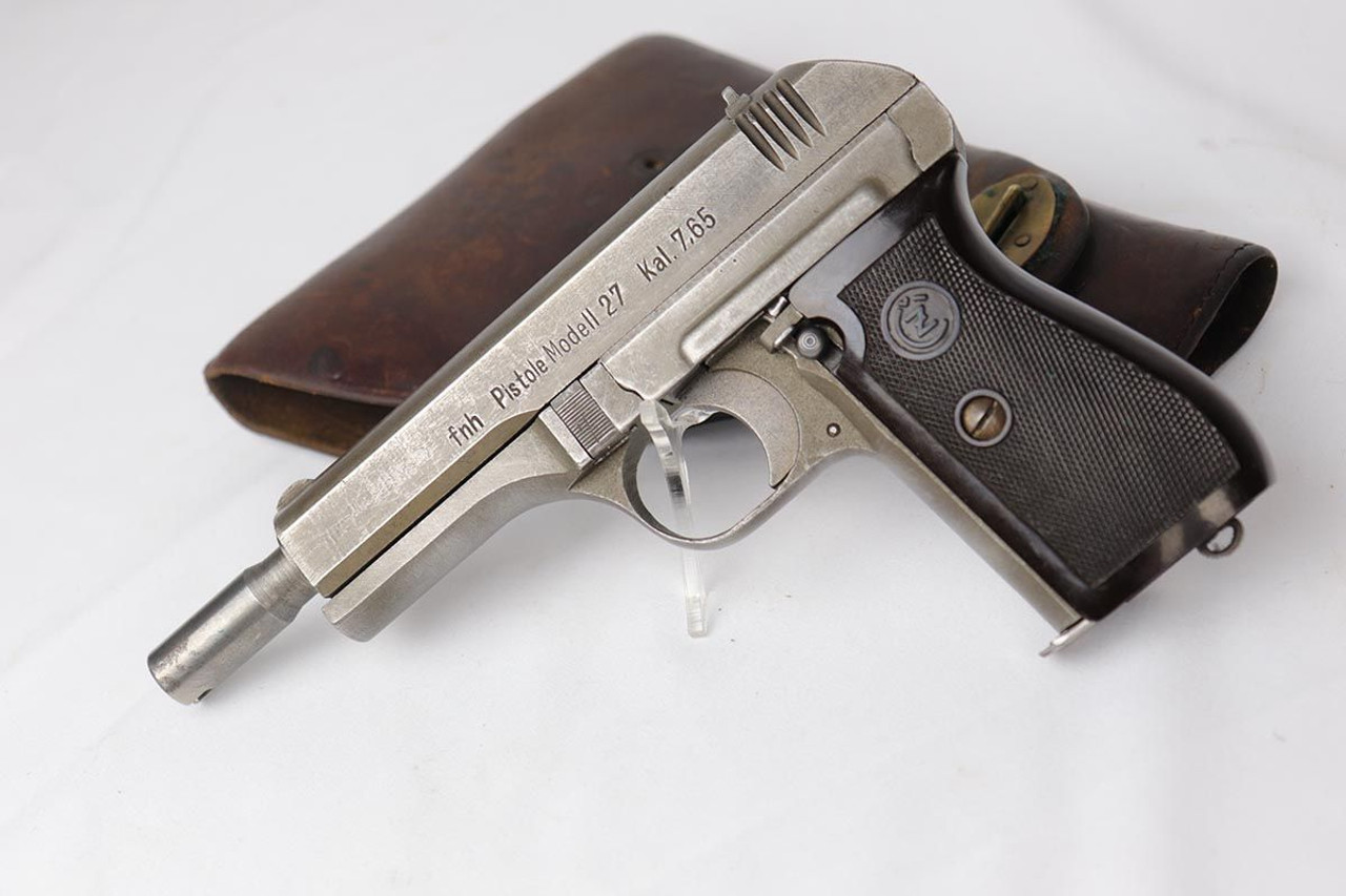 Rare Nazi CZ-27 - Threaded For Silencer - 1