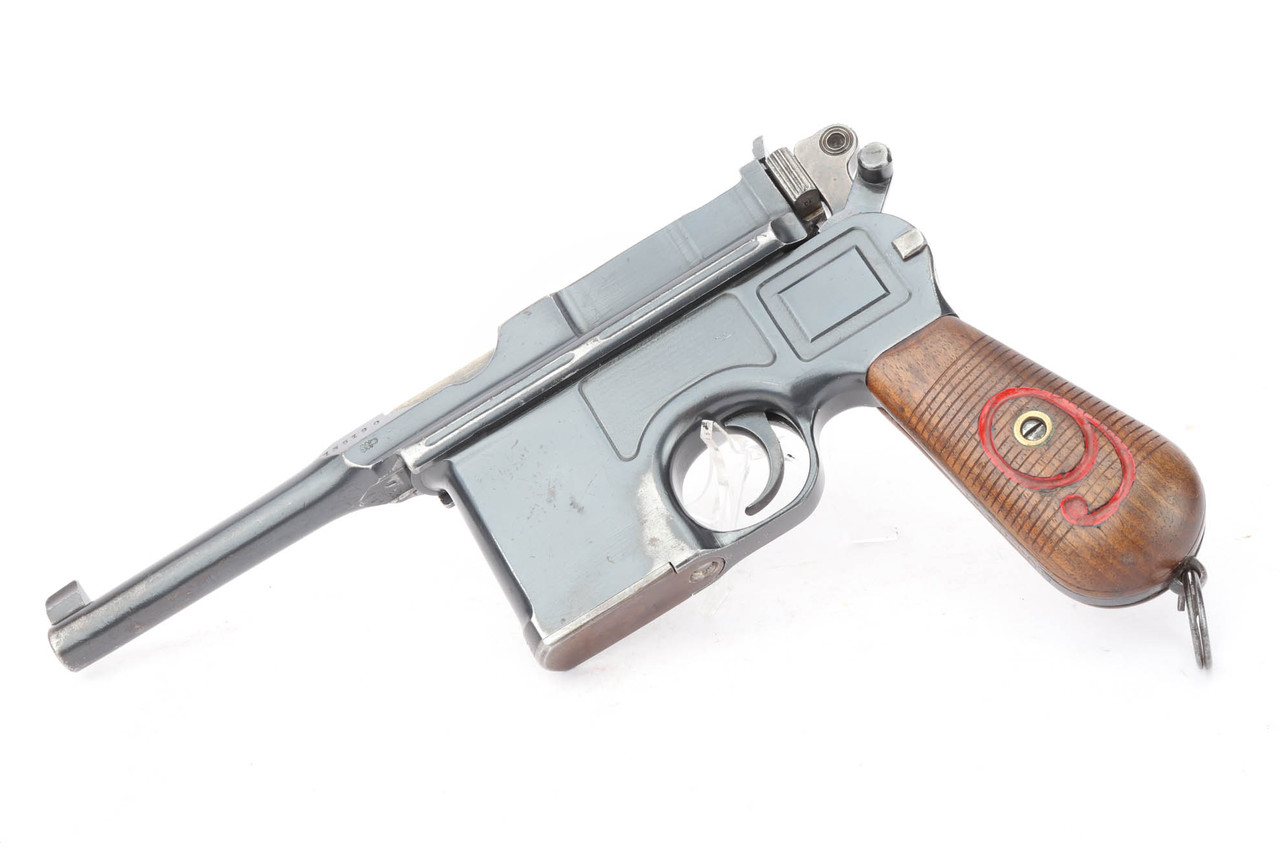 Red 9 Mauser C96 - Nazi Police Rework?