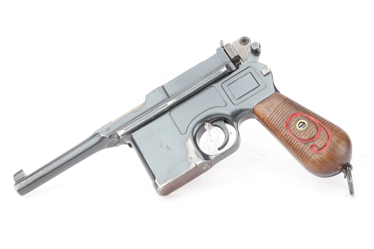 Red 9 Mauser C96 - Nazi Police Rework? - photo 1 of 17