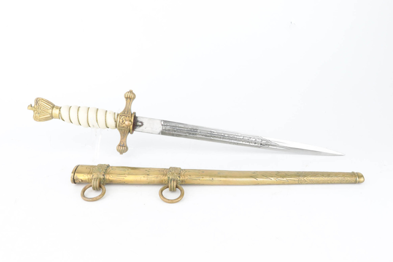 Nice Etched Kriegsmarine Dagger - photo 1 of 6