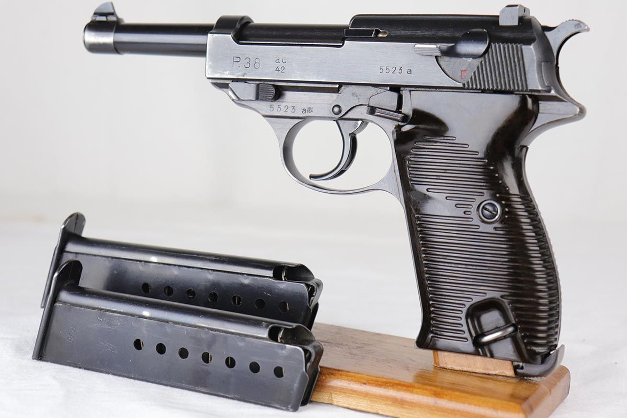 1942 Walther P.38 Rig - Two Match Mags - Capture Documents - 1