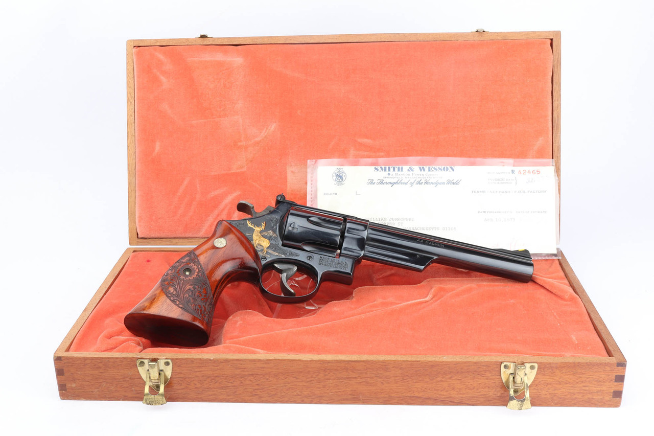 SOLD - Cased, Factory-Engraved Smith & Wesson Model 29-2