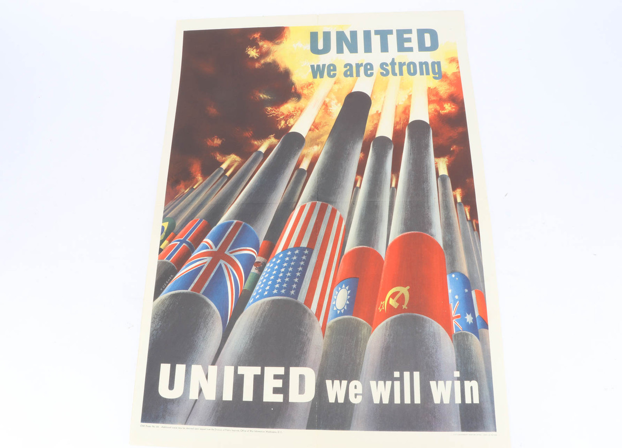 WW2 Allied Propaganda Poster