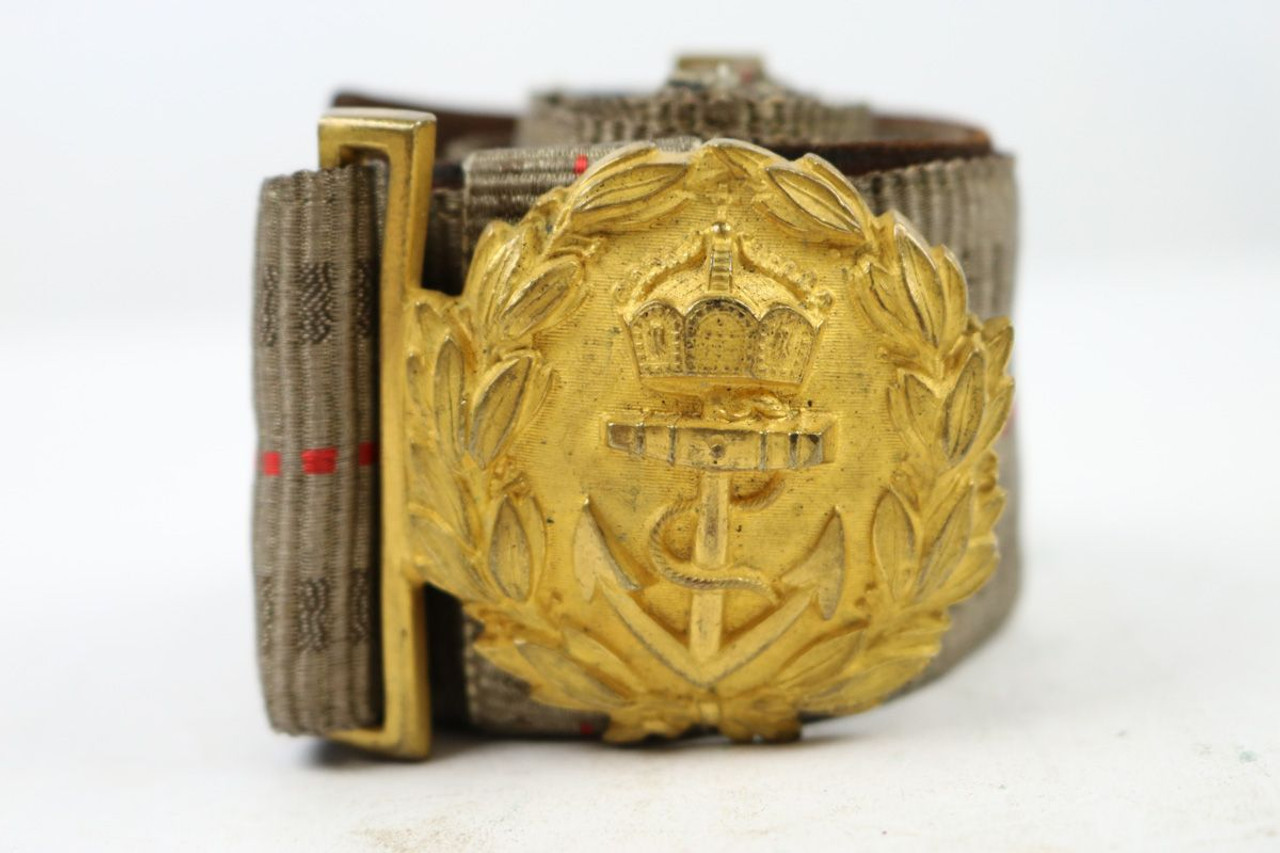 WW1 Imperial Navy Belt & Buckle - 1