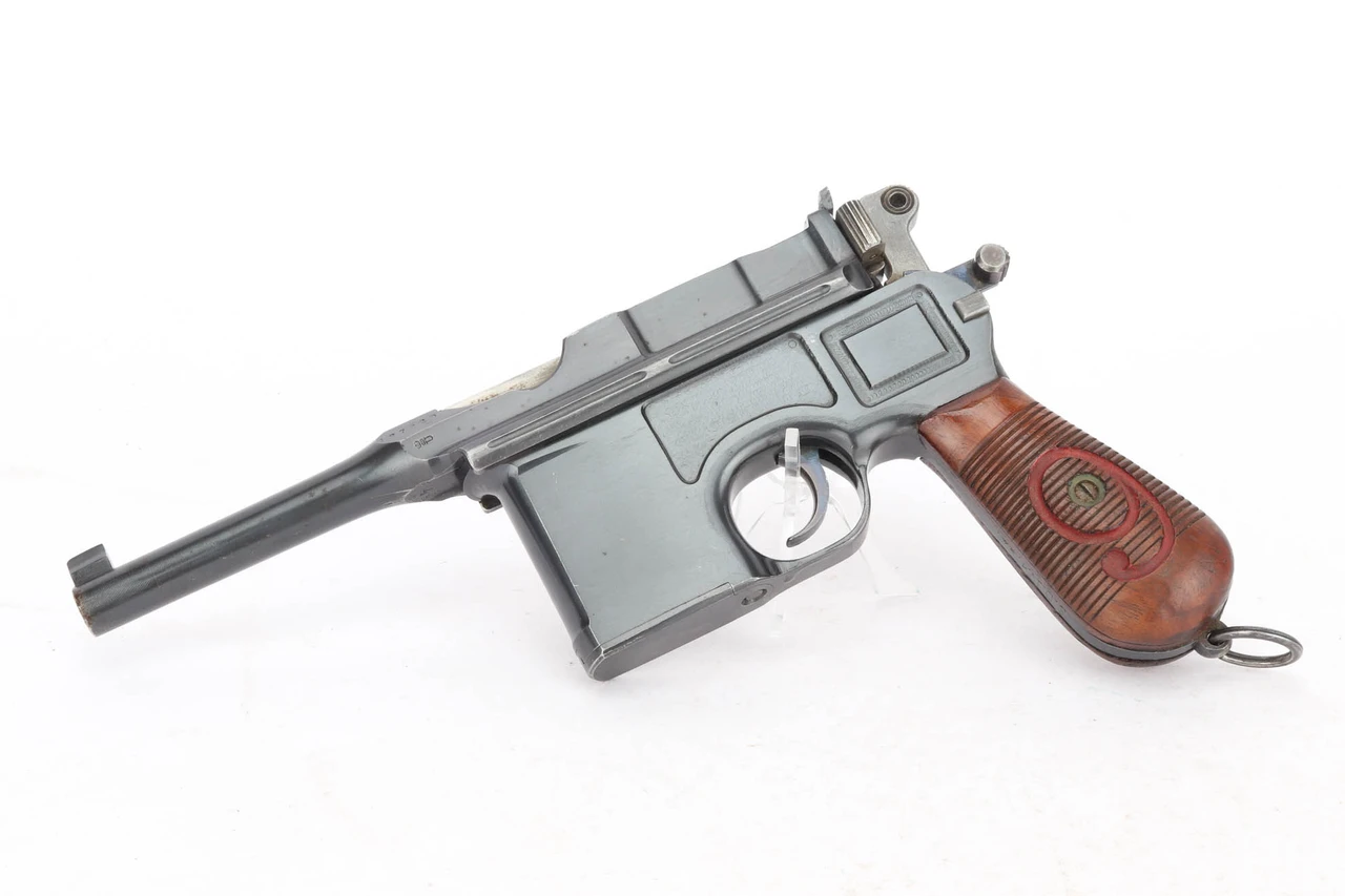 Red 9 Mauser C96 - Nazi Police Rework? - photo 1 of 15