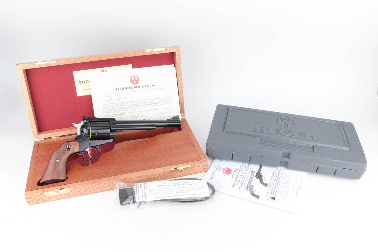 Minty, Encased Ruger Super Blackhawk Revolver - 60th Anniversary Edition