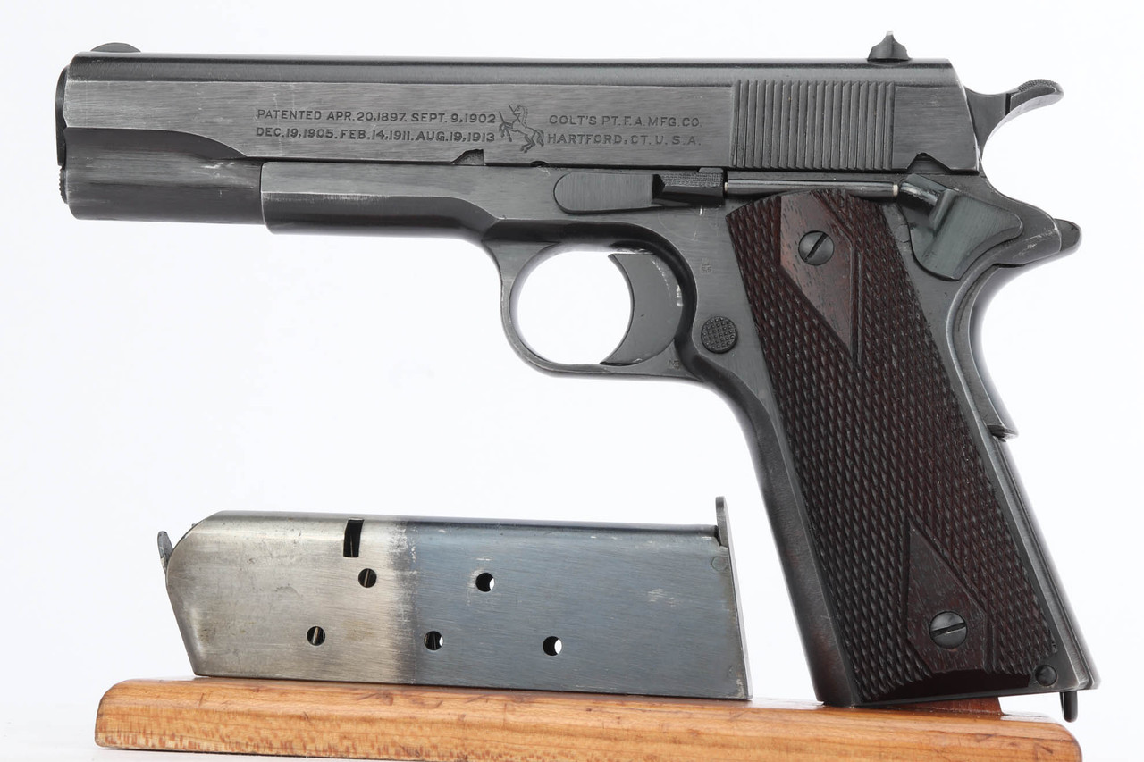 SOLD 1918 Colt 1911 - "Black Army" Finish - photo 1 of 11