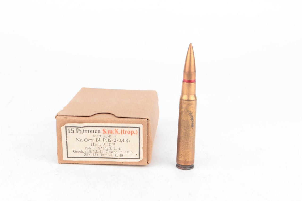 1941 Dated Box of Tropical 8mm Mauser Ammo