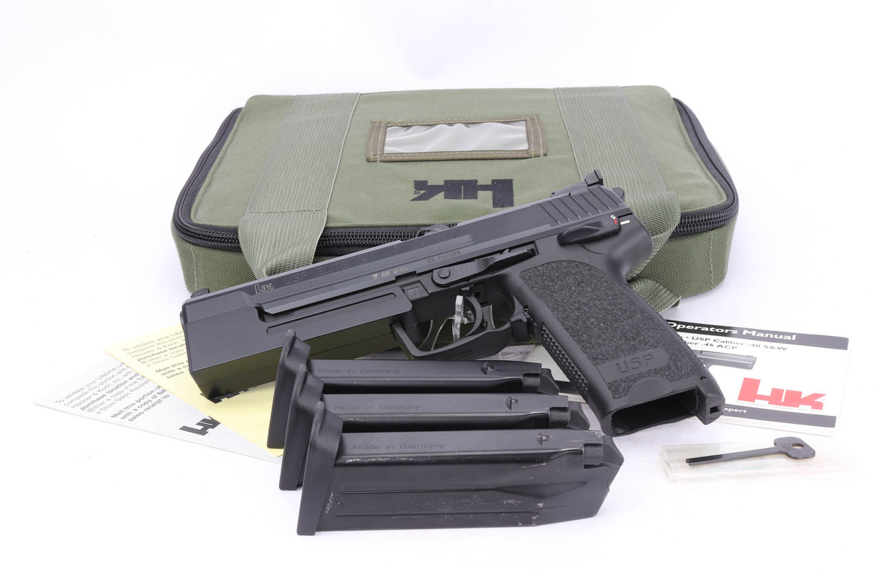 SOLD - Excellent, Boxed H&K USP Elite - .45 ACP