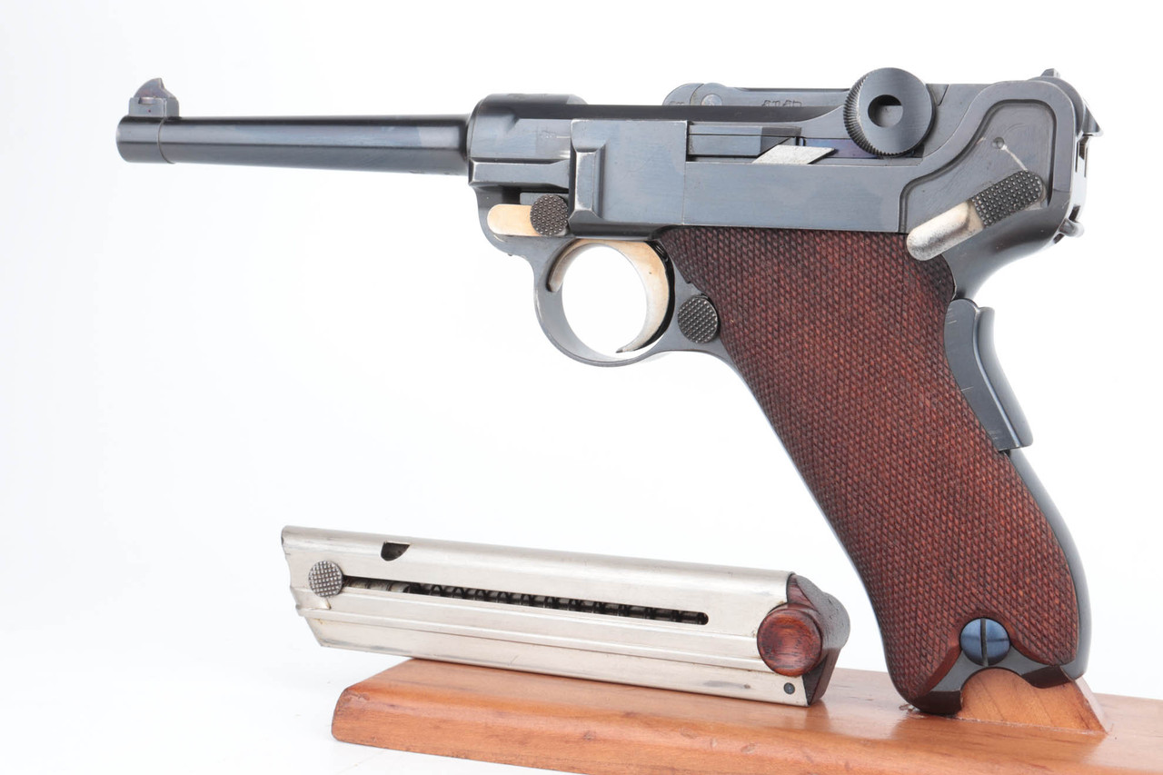 SOLD - Very Early, 3-Digit, Unrelieved, Swiss-Contract DWM Model 1900  Luger - Presented To Ulrich Wille?