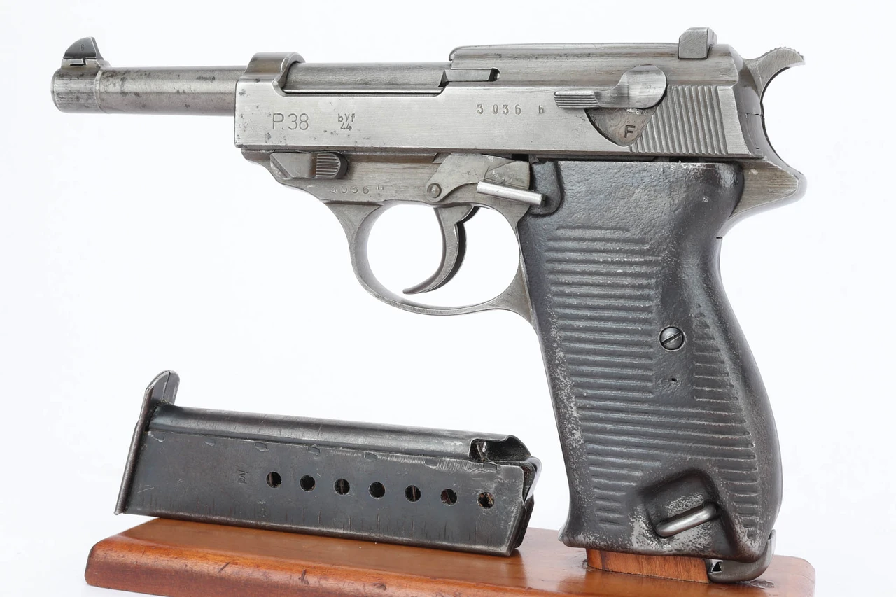 All-Phosphate, French Put-Together BYF 44 Mauser P.38 - Gray Ghost Grips - photo 1 of 13