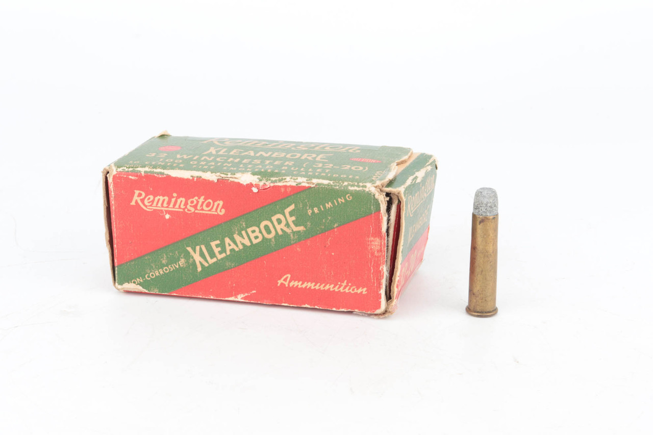 Vintage Remington Kleanbore 32 Winchester Ammo