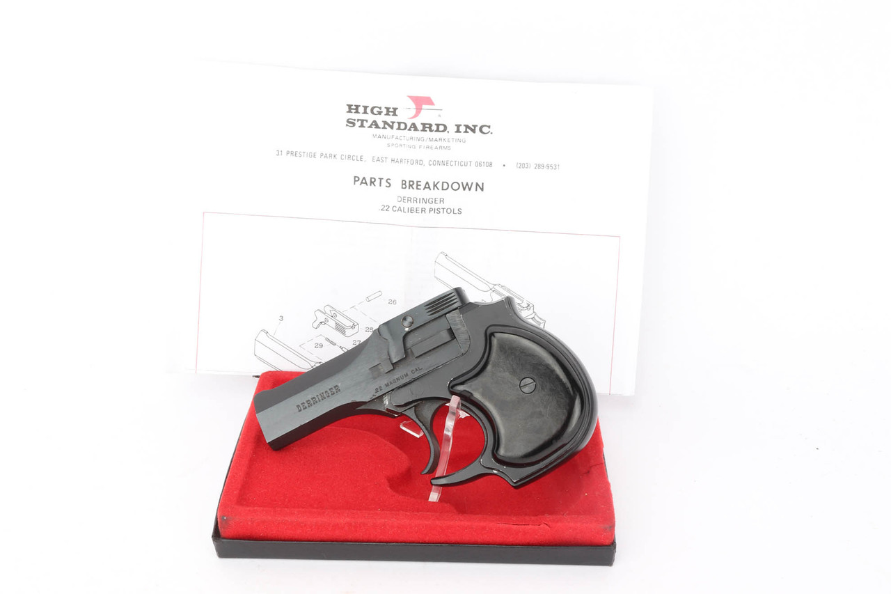 Minty, Boxed High Standard Derringer - .22 Magnum