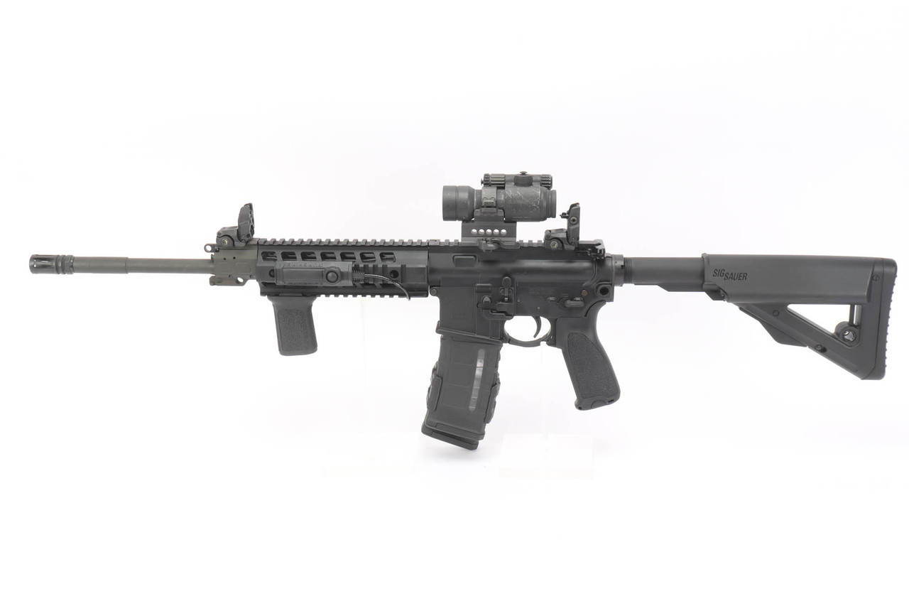 Excellent Sig Sauer 516 Patrol Rifle w/ Comp M2, Surefire X400