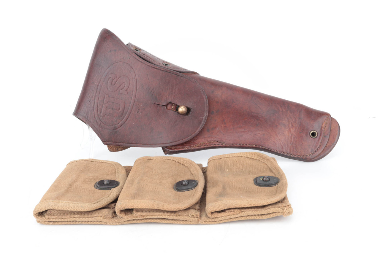 Rare Modified 1918 Revolver Holster