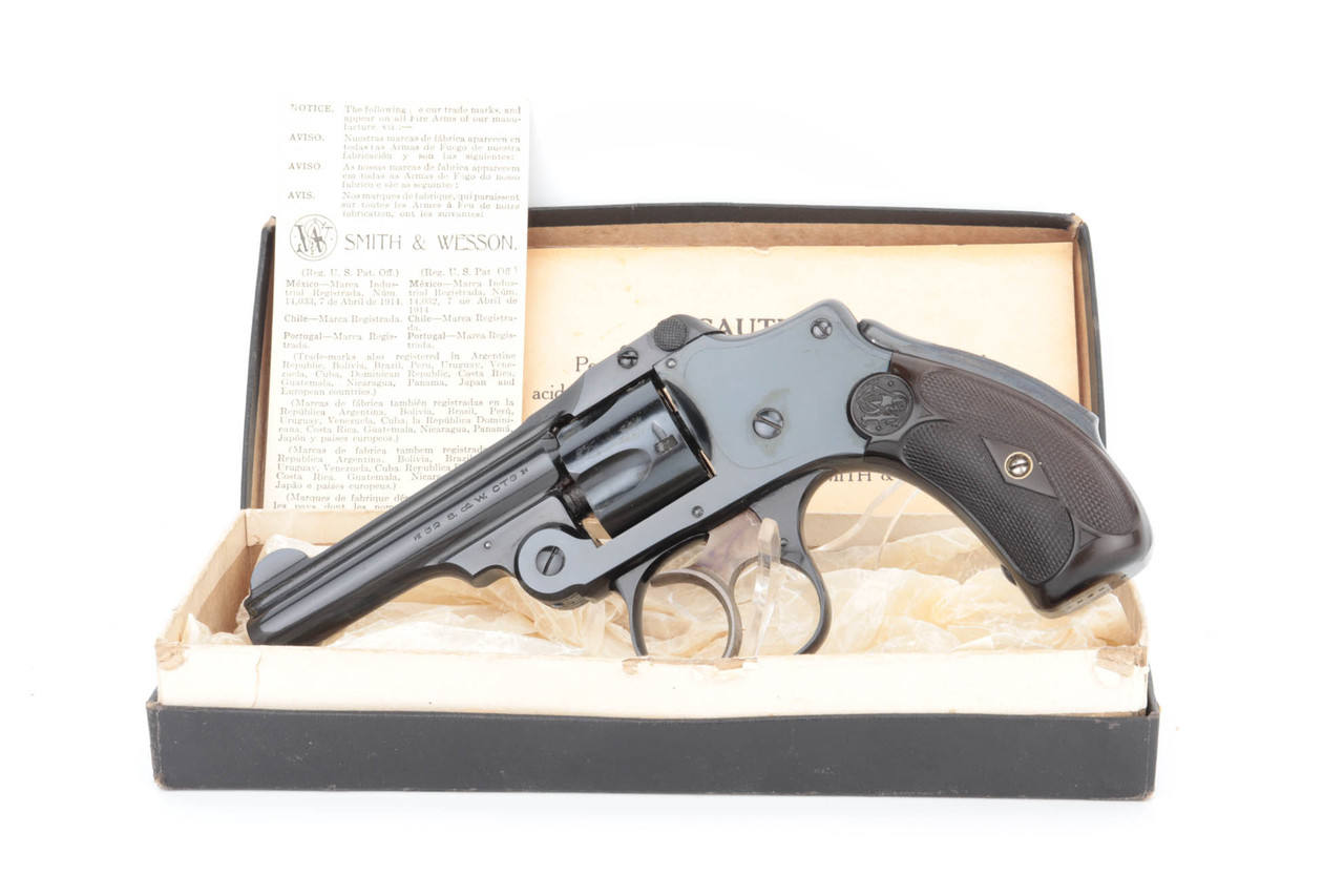 Beautiful, Boxed Smith & Wesson 3rd Model Top Break Revolver - .32 S&W - photo 1 of 14
