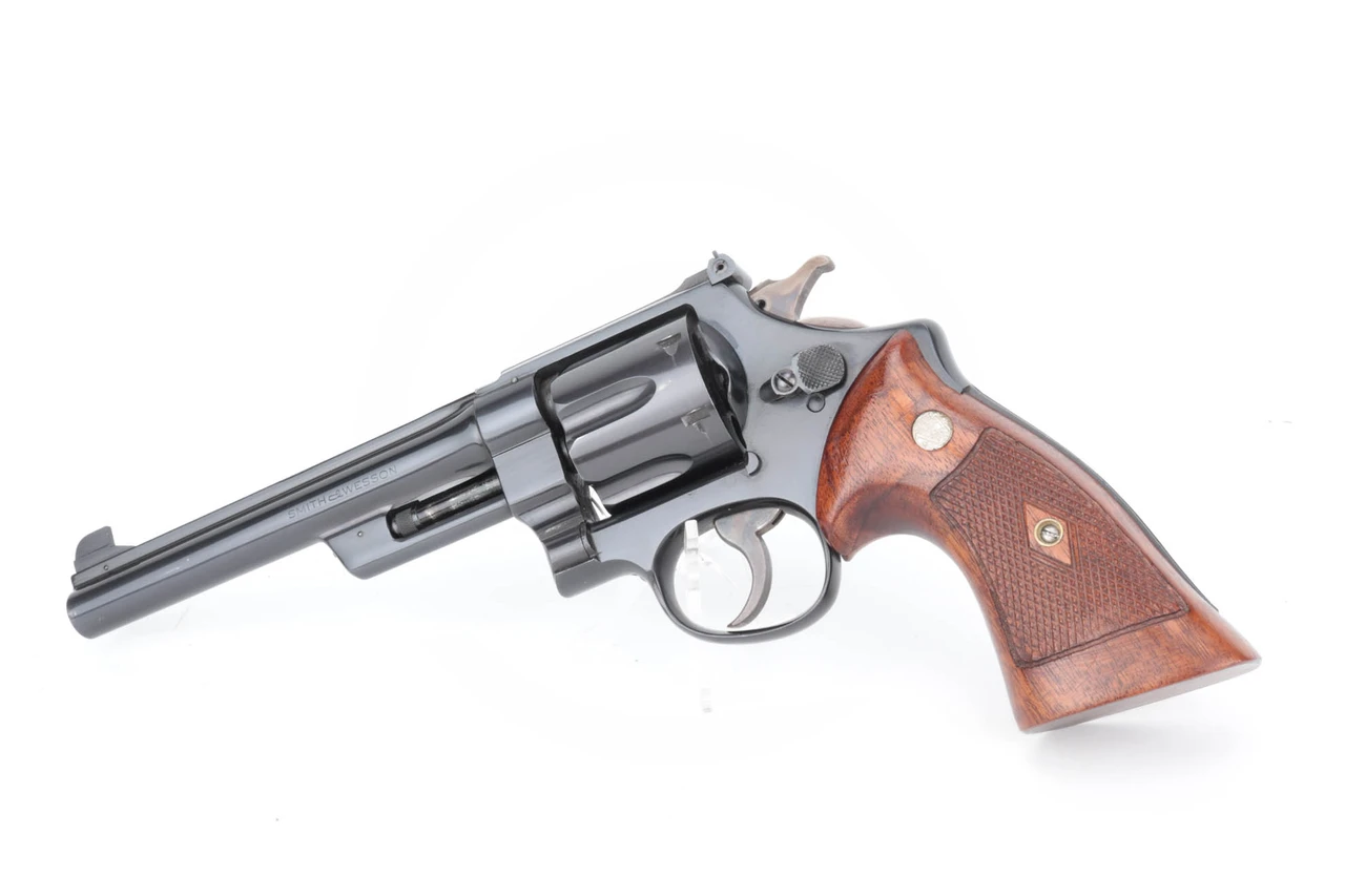 SOLD - Rare Transitional Smith & Wesson .38/44 Heavy Duty Outdoorsman Revolver
