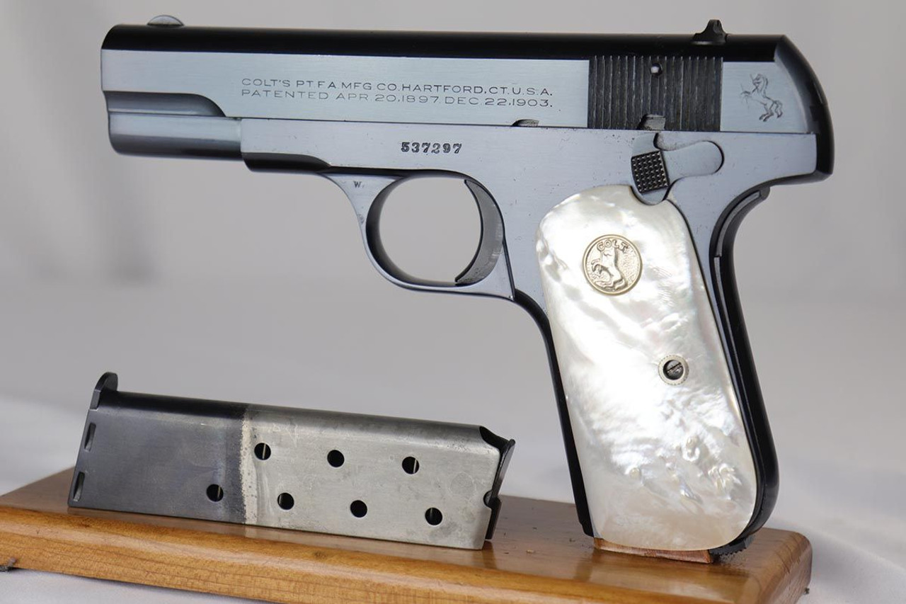 Minty Colt M1903 - Pearl Grips - 1