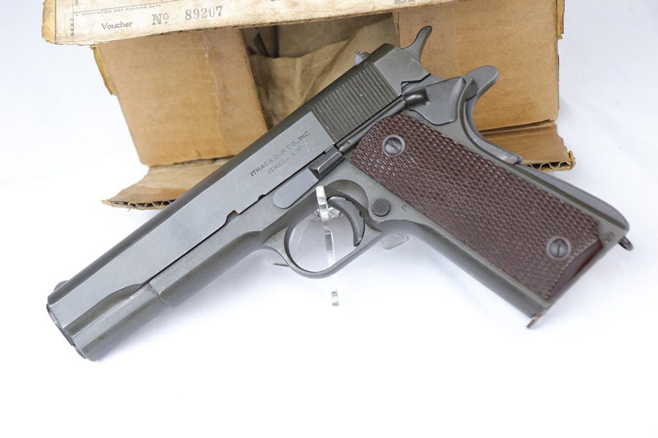 Minty Ithaca M1911A1 - Matching Box - 1