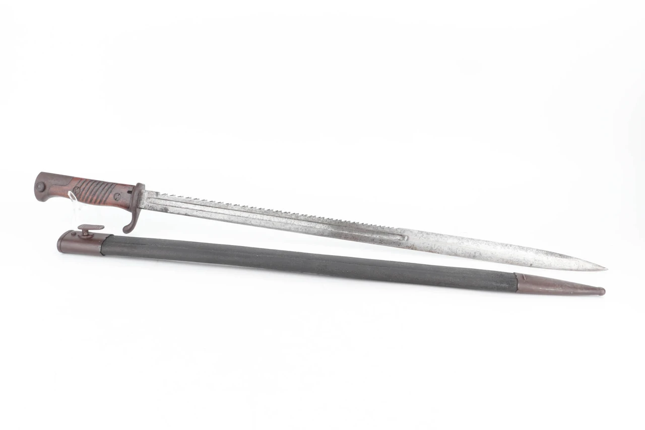 German Sawback M1898 Bayonet