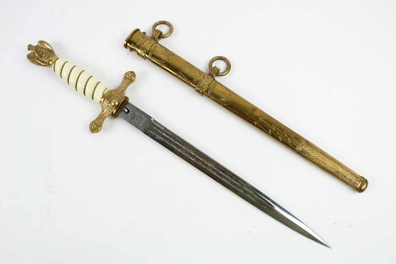 Etched Kriegsmarine Dagger - Eickhorn - 1