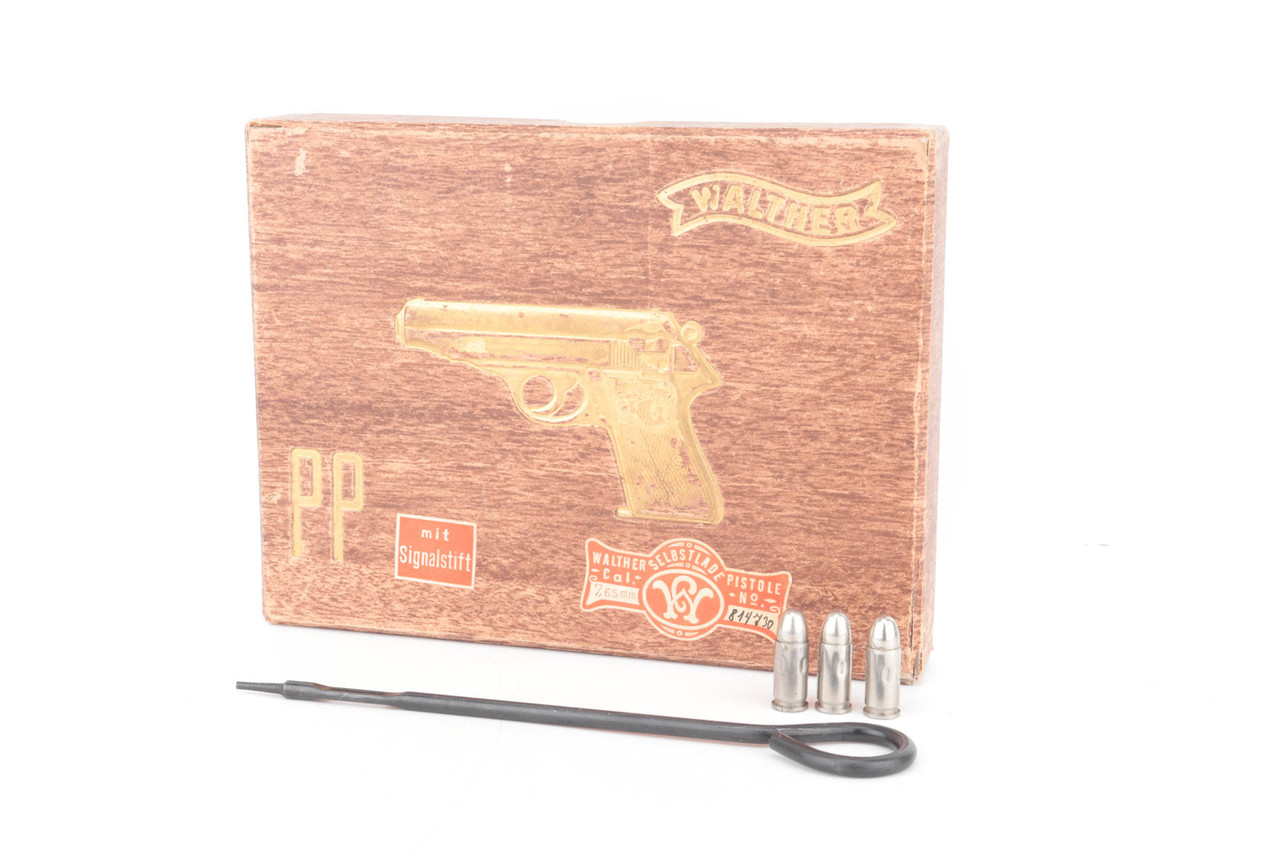 Walther PP Box with Cleaning Rod and Dummy Rounds - photo 1 of 5