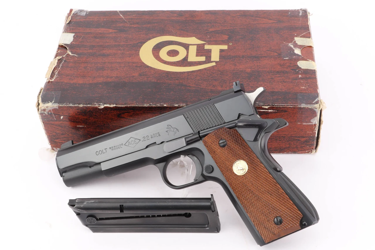 Colt Service Model ACE 1911 .22 pistol - with box