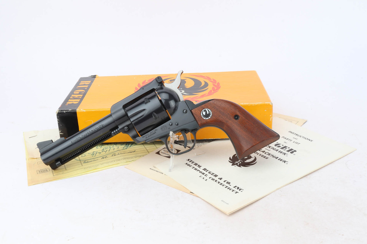 Mint, Boxed Ruger Blackhawk Revolver - .357 Mag - photo 1 of 19