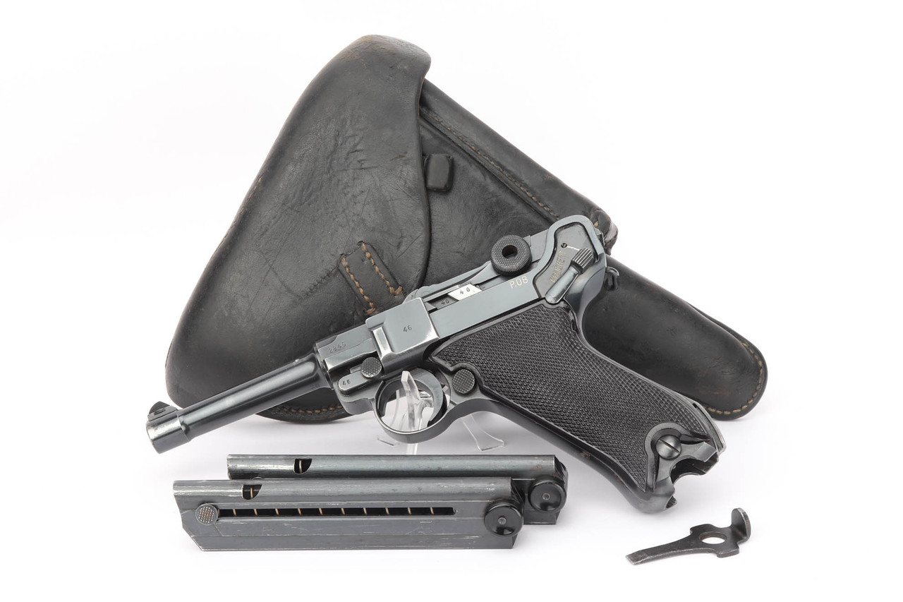 1941 BYF 41 Nazi Mauser Luger Rig - "Black Widow" Style