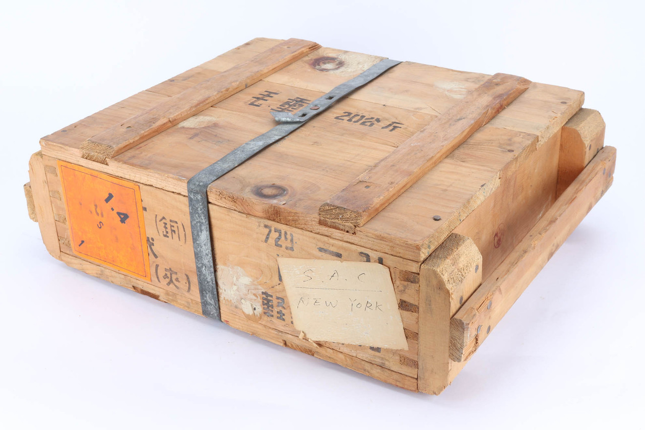 実弾　空箱　7.62×54R　5箱 600 Rounds of Chinese 7.62x54R Ammo