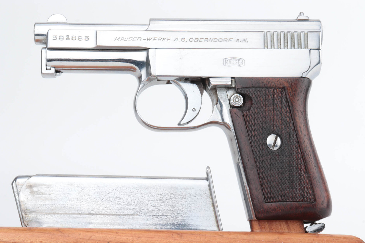 Mauser Model 1910 - Nickel-Plated