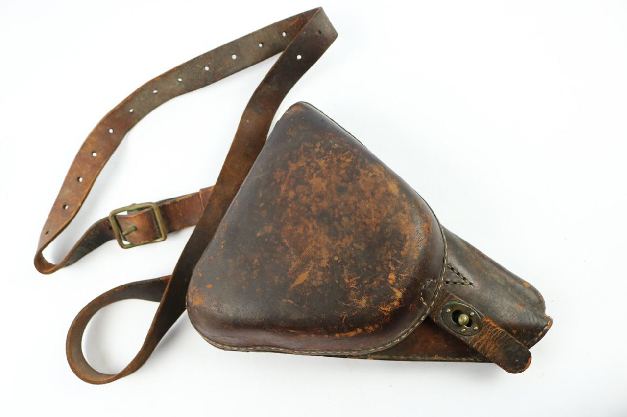 T14 Nambu Leather Shoulder Holster - 1