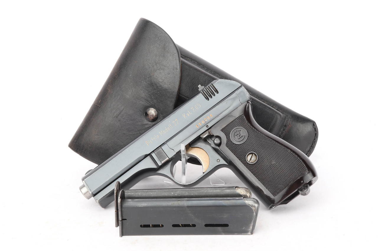 SOLD - Excellent, Nazi CZ Model 27 Rig - High Polish "Bömische" Variation