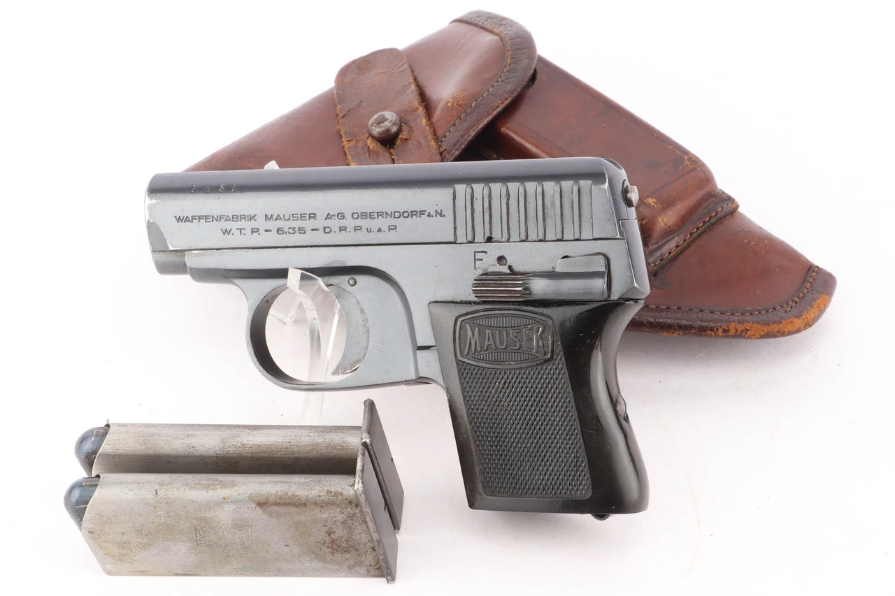 Excellent Mauser WTP I Pocket Pistol Rig - 6.35mm - photo 1 of 14