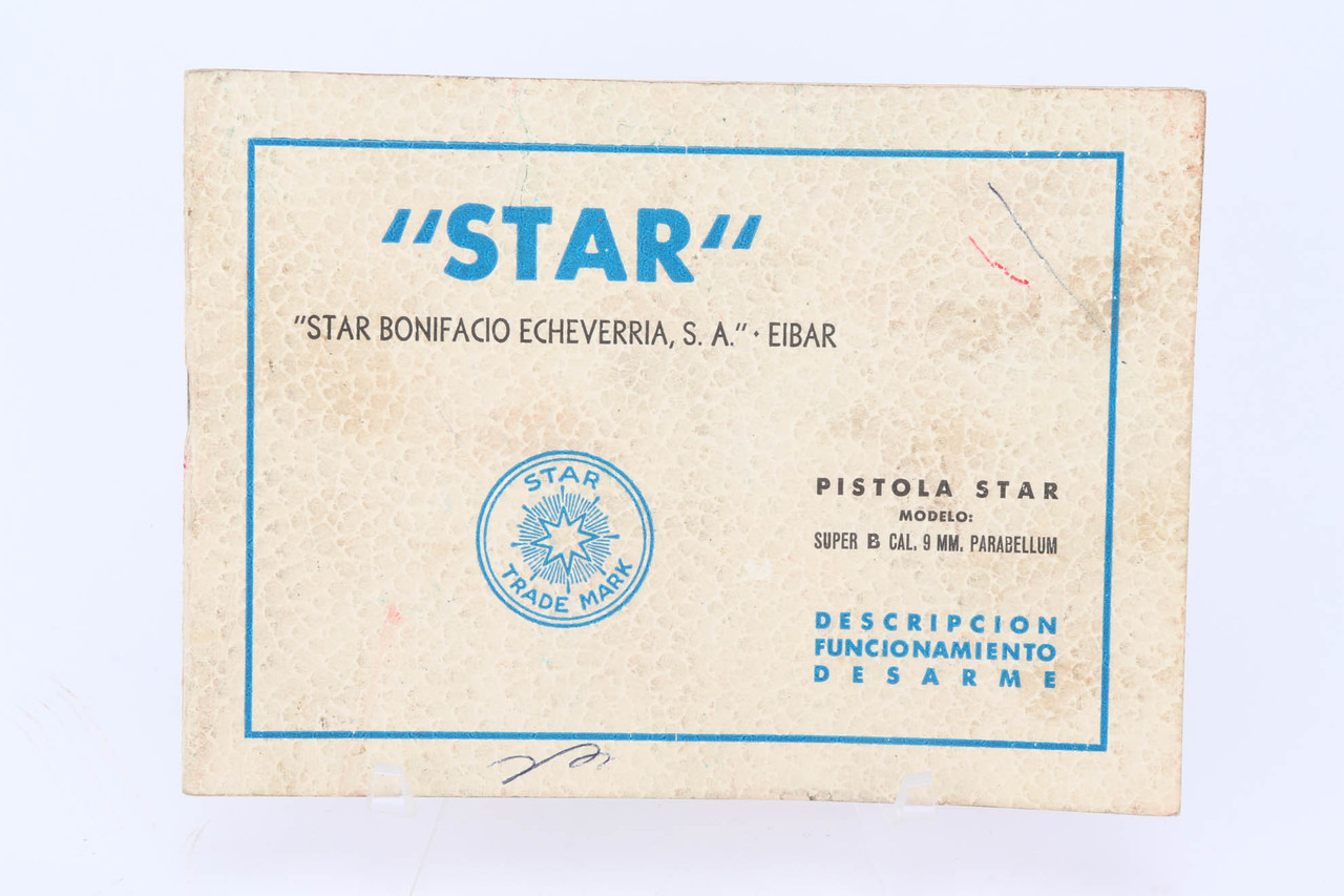 Star "Super-Star" Manual