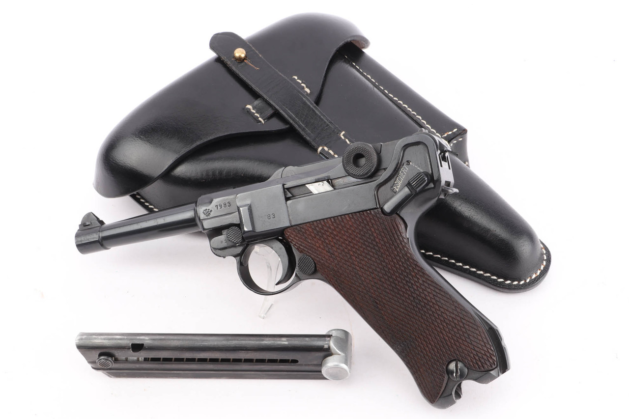 SOLD - 1918 DWM Luger Rig - Shooter Grade