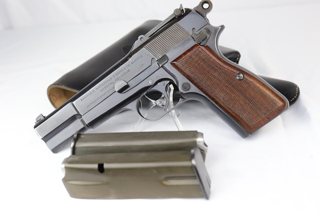 Superb Nazi Browning Hi Power Rig - Tangent Sight - 1