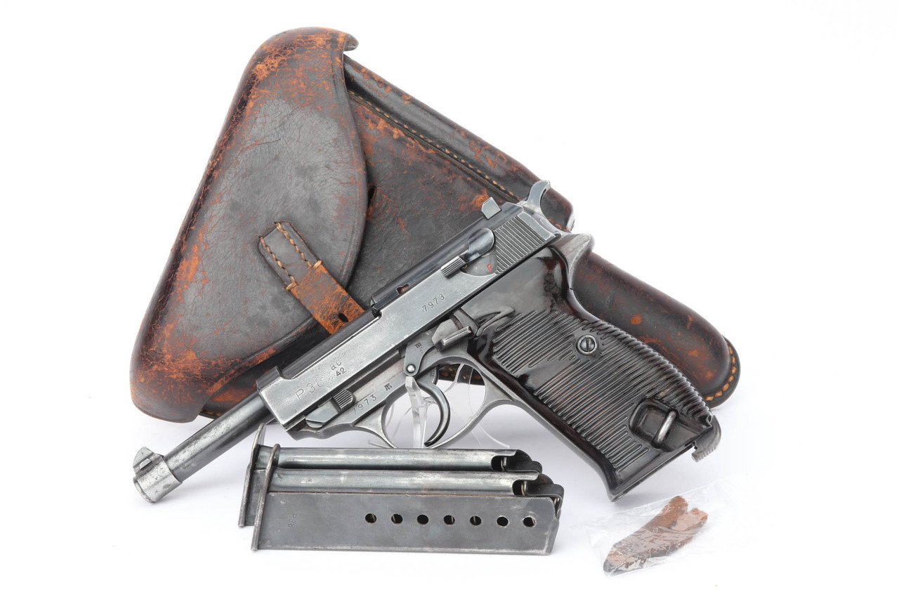 Second Variation AC 42 Walther P.38 Rig - Two Matching Magazines
