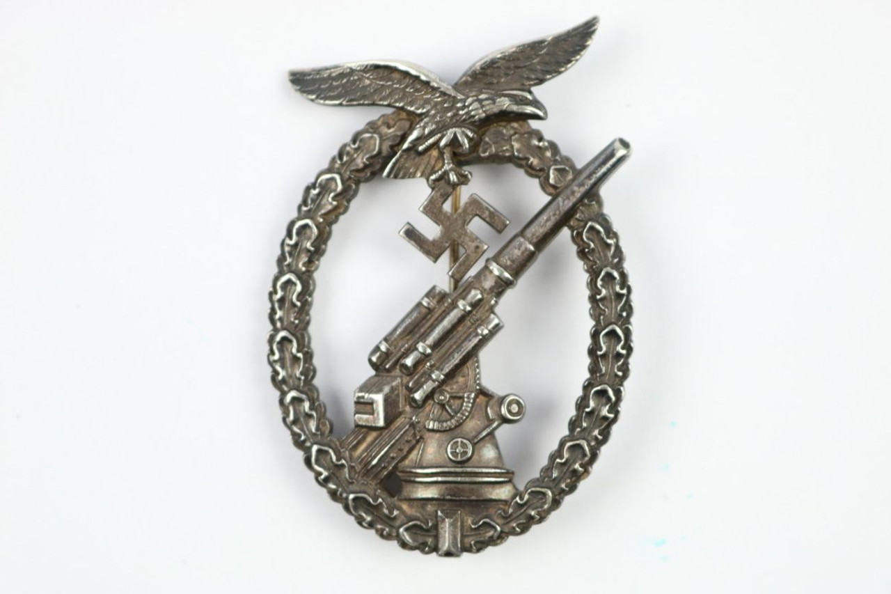 WW2 Nazi Luftwaffe Flak Medal - 1