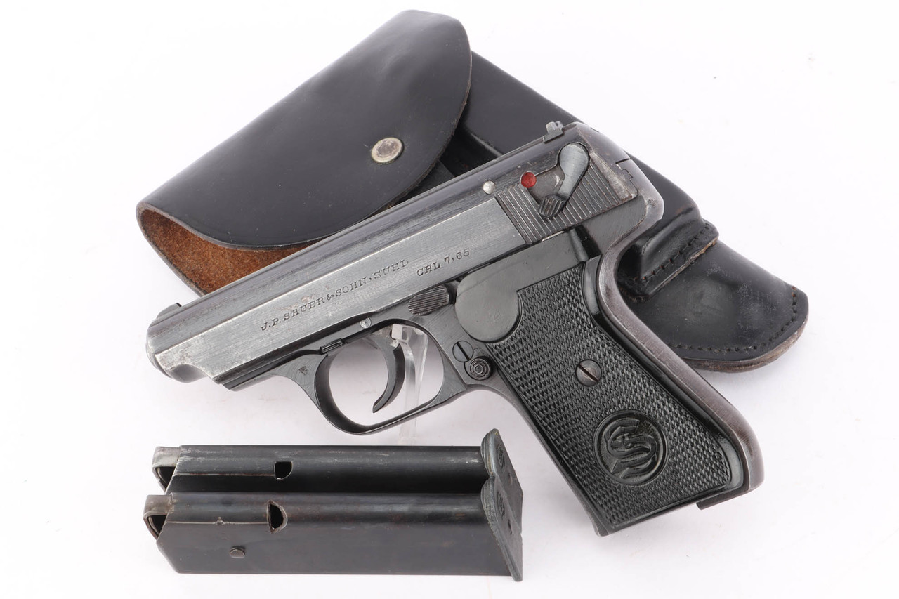SOLD - German Army Sauer 38h Rig