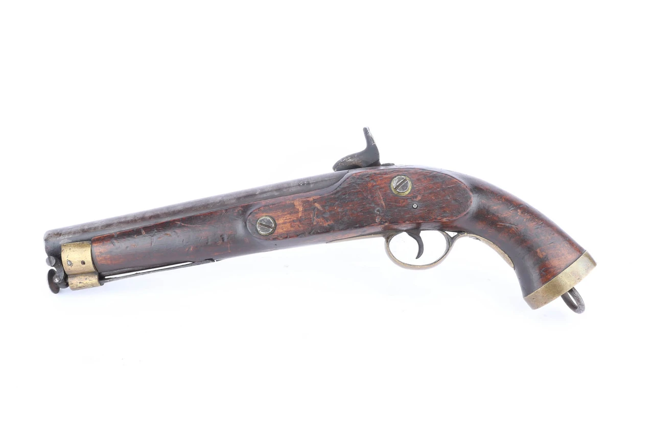 19th Century East India Company Percussion Cavalry Pistol - photo 1 of 10