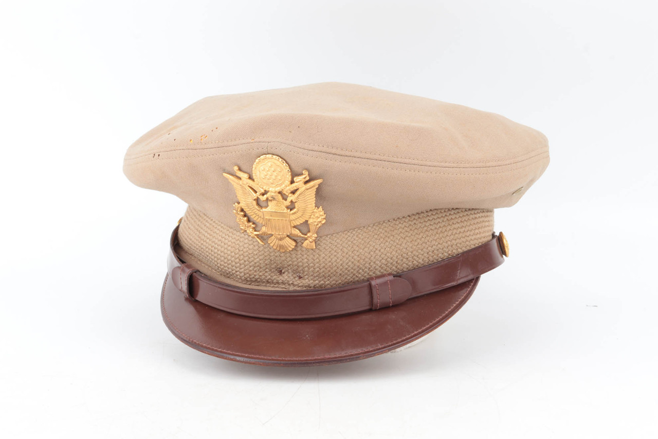 WW2 USAAF Khaki Crusher Cap