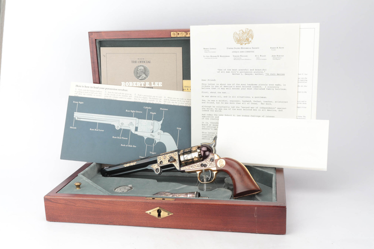 Mint, Cased Colt M1851 Navy Revolver - Robert E. Lee Commemorative