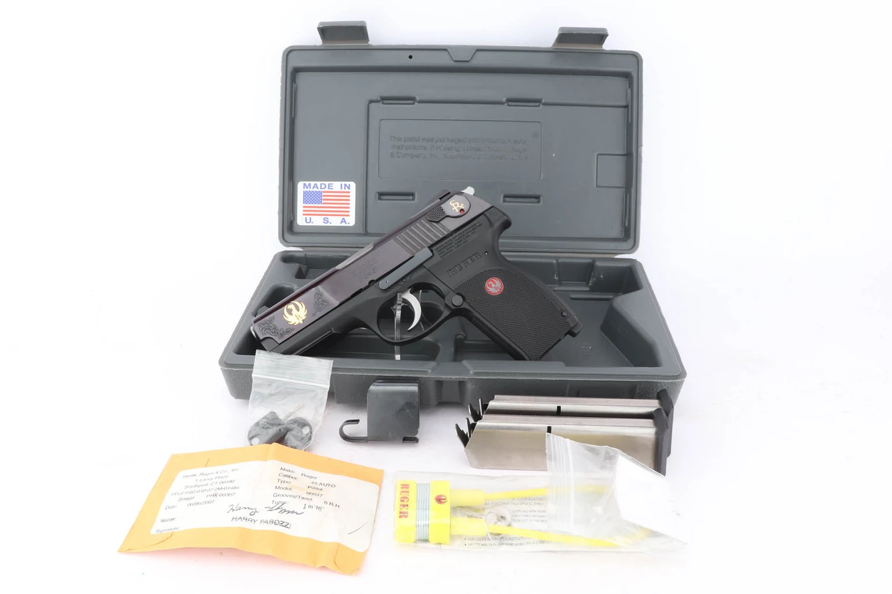 Mint, Boxed Ruger P345 Phoenix Talo Edition - .45 ACP - photo 1 of 10