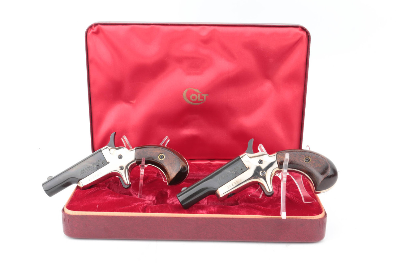 Cased, Consecutive Set of Colt Fourth Model Derringers - photo 1 of 15