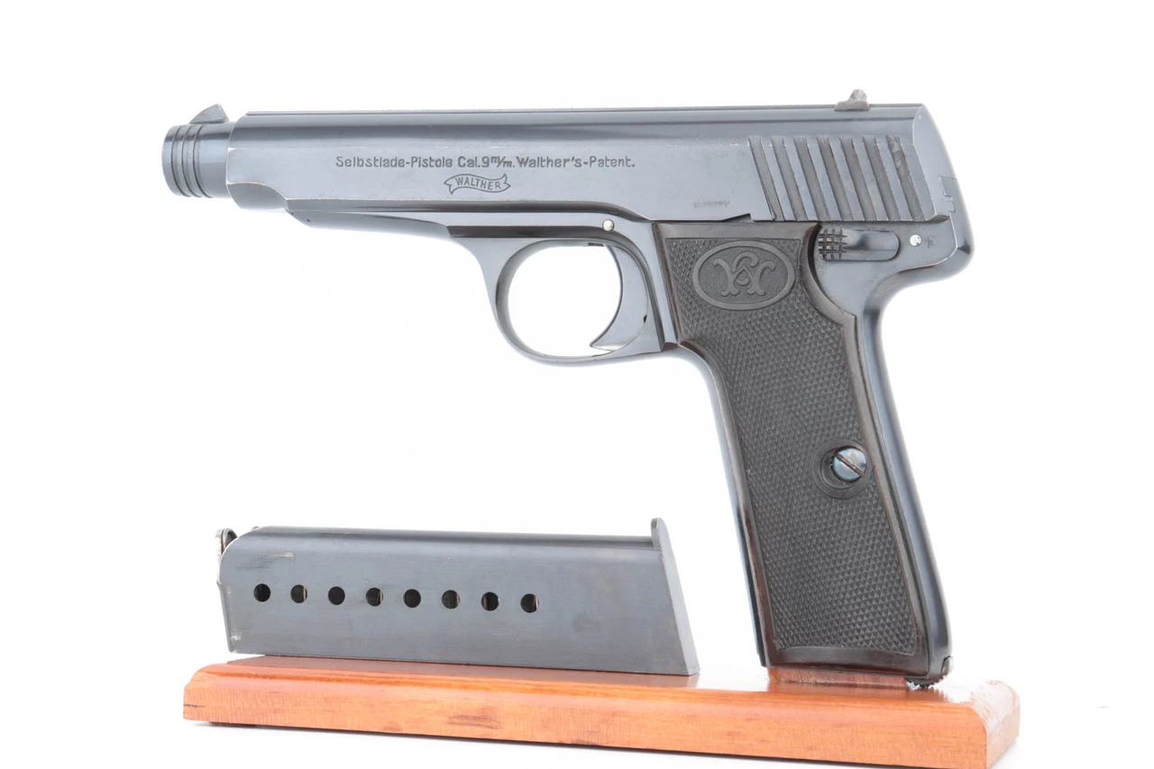 Rare, Excellent Walther Model 6 - The Tom Whiteman Collection - photo 1 of 8