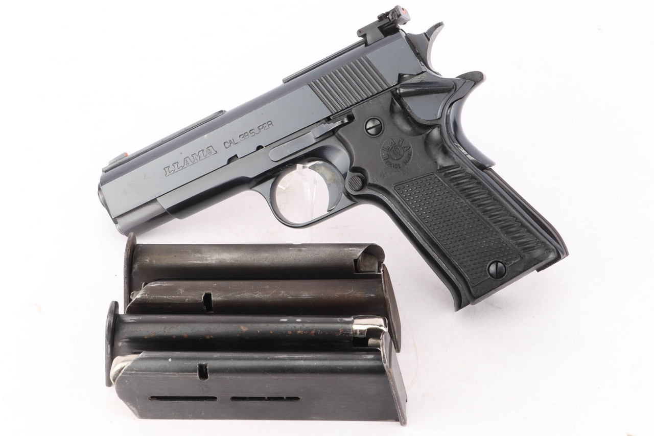 1987 Llama .38 Super Semi Auto Pistol