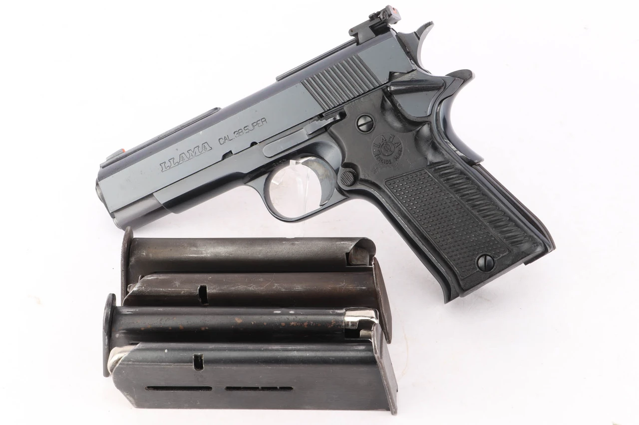 1987 Llama .38 Super Semi Auto Pistol - photo 1 of 12
