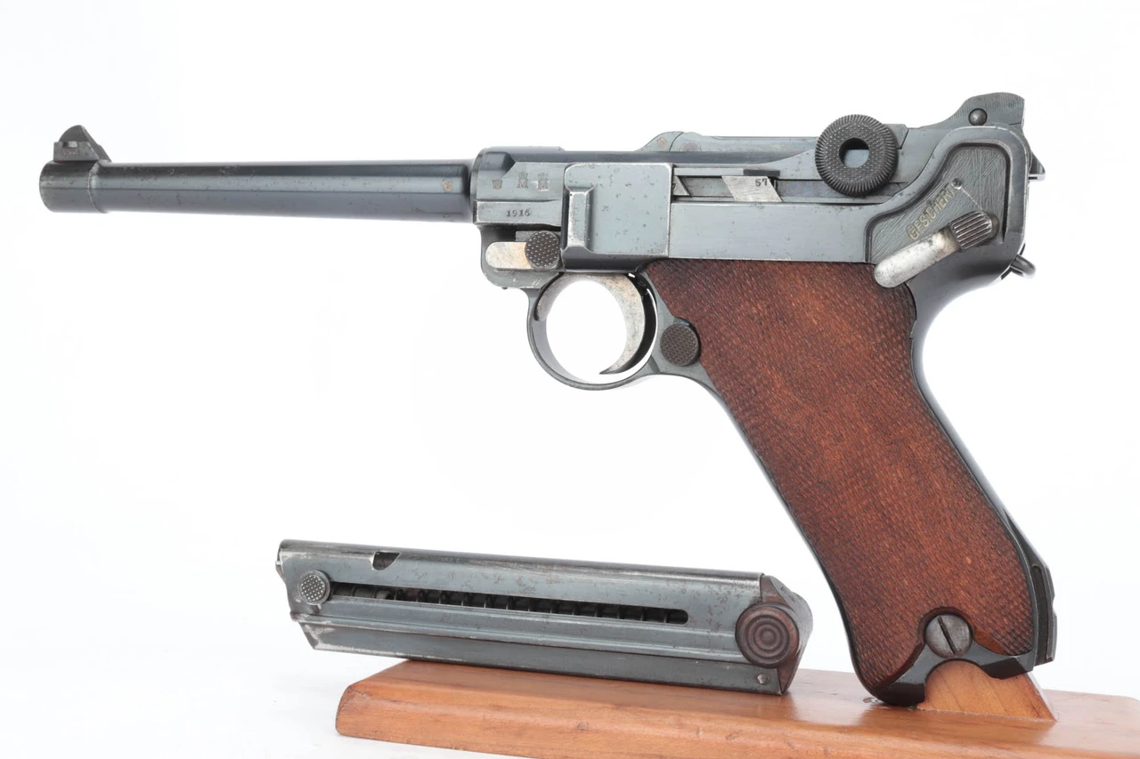 Rare 1916 DWM M1914 Navy Luger