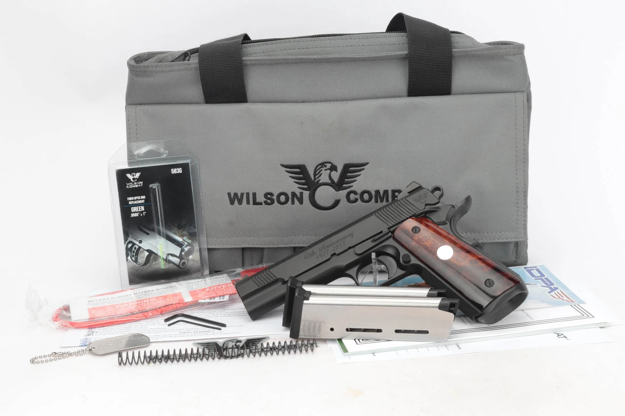 Mint Wilson Combat CQB Elite 1911 - 40th Anniversary Edition - photo 1 of 33